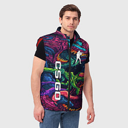 Мужской жилет CS GO, цвет: 3D-красный — фото 2