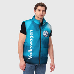 Мужской жилет VOLKSWAGEN, цвет: 3D-черный — фото 2