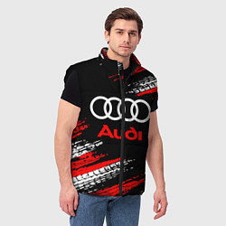 Мужской жилет AUDI, цвет: 3D-черный — фото 2