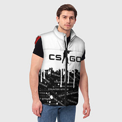 Мужской жилет COUNTER STRIKE, цвет: 3D-красный — фото 2