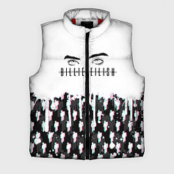 Мужской жилет BILLIE EILISH GLITCH, цвет: 3D-красный