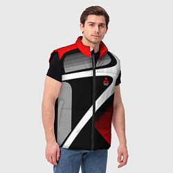 Мужской жилет Mitsubishi ФОРМА, цвет: 3D-черный — фото 2