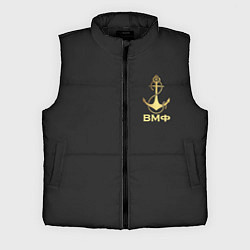 Мужской жилет ВМФ С праздником, цвет: 3D-черный
