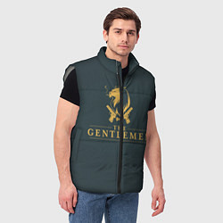 Мужской жилет Джентльмены, цвет: 3D-светло-серый — фото 2