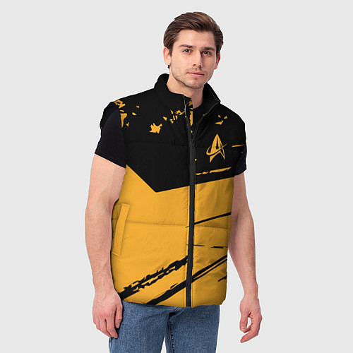 Мужской жилет Star Trek / 3D-Черный – фото 3
