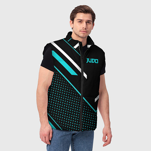 Мужской жилет Judo / 3D-Черный – фото 3