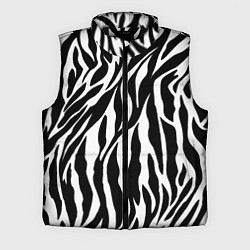 Мужской жилет Зебра, цвет: 3D-черный