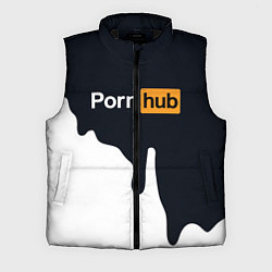Мужской жилет Pornhub, цвет: 3D-черный