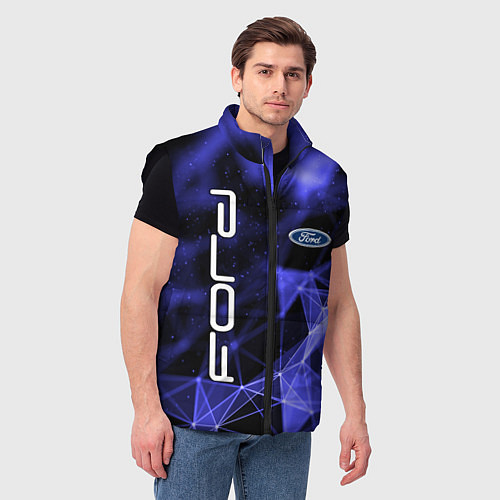 Мужской жилет FORD / 3D-Черный – фото 3