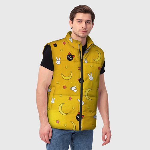 Мужской жилет СЕЙЛОР МУН / 3D-Черный – фото 3