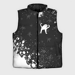Мужской жилет ЪУЪ СЪУКА, цвет: 3D-черный