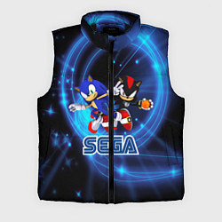 Мужской жилет Sonic SEGA, цвет: 3D-черный