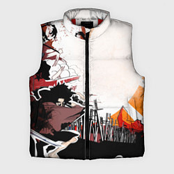 Мужской жилет Афросамурай аниме, цвет: 3D-красный