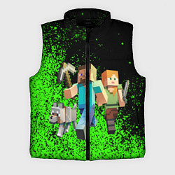 Мужской жилет Minecraft, цвет: 3D-черный