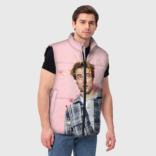 Мужской жилет ROBERT PATTINSON / 3D-Черный – фото 3