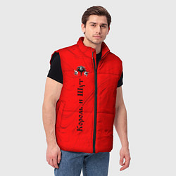 Мужской жилет КОРОЛЬ И ШУТ, цвет: 3D-черный — фото 2