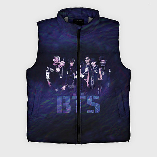 Мужской жилет BTS БТС бойбенд / 3D-Светло-серый – фото 1