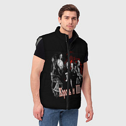 Мужской жилет КОРОЛЬ И ШУТ, цвет: 3D-светло-серый — фото 2