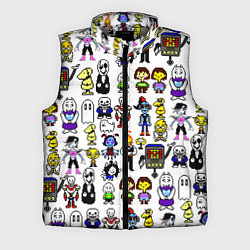 Мужской жилет UNDERTALE, цвет: 3D-светло-серый