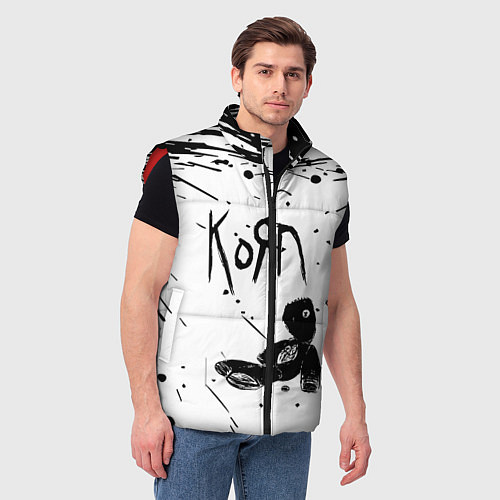 Мужской жилет Korn / 3D-Красный – фото 3