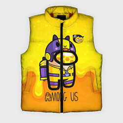 Мужской жилет Among Us пчела, цвет: 3D-красный