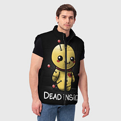 Мужской жилет DEAD INSIDE, цвет: 3D-черный — фото 2