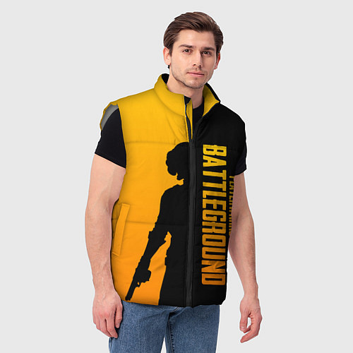 Мужской жилет PUBG Z / 3D-Светло-серый – фото 3