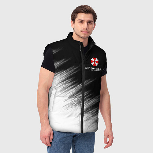 Мужской жилет Амбрелла / 3D-Черный – фото 3