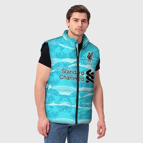 Мужской жилет LIVERPOOL выездная сезон 2021 / 3D-Черный – фото 3