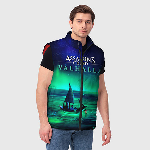 Мужской жилет VALHALLA / 3D-Красный – фото 3