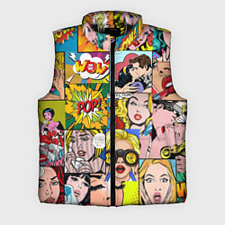 Мужской жилет Pop Art, цвет: 3D-черный
