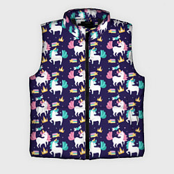 Мужской жилет Unicorn pattern