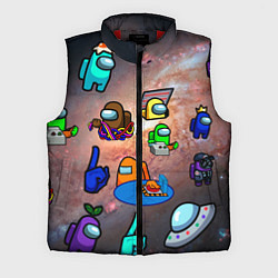 Мужской жилет Among Us Чёрная дыра, цвет: 3D-красный