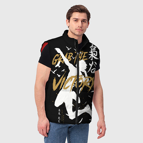 Мужской жилет Haikyuu Haikyu Haikuu / 3D-Красный – фото 3
