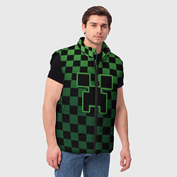 Мужской жилет Minecraft, цвет: 3D-черный — фото 2