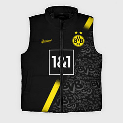 Мужской жилет BORUSSIA выездная сезон 2021, цвет: 3D-черный