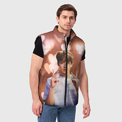 Мужской жилет JUNGKOOK BTS, цвет: 3D-черный — фото 2