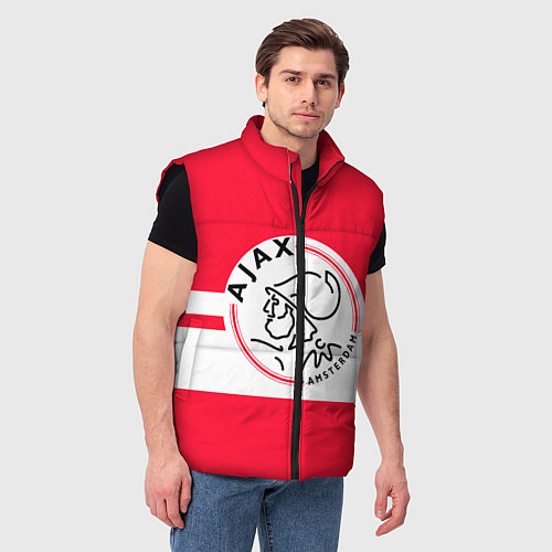 Мужской жилет AJAX AMSTERDAM / 3D-Черный – фото 3