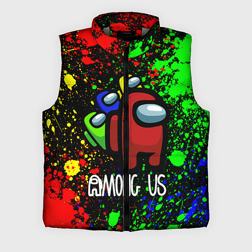 Мужской жилет AMONG US / 3D-Светло-серый – фото 1