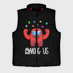 Мужской жилет AMONG US, цвет: 3D-красный