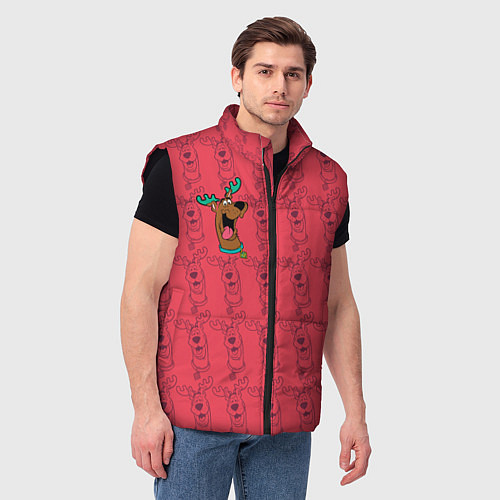 Мужской жилет Scooby-Doo / 3D-Черный – фото 3