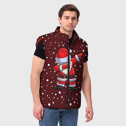 Мужской жилет Dab-Santa / 3D-Красный – фото 3