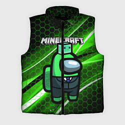 Мужской жилет Among Us х Minecraft Z, цвет: 3D-черный