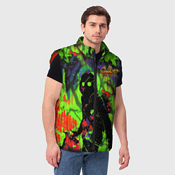 Мужской жилет Граффити, цвет: 3D-красный — фото 2