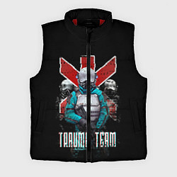 Мужской жилет CYBERPUNK TRAUMA TEAM, цвет: 3D-красный
