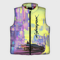 Мужской жилет Cyberpunk 2077, цвет: 3D-красный