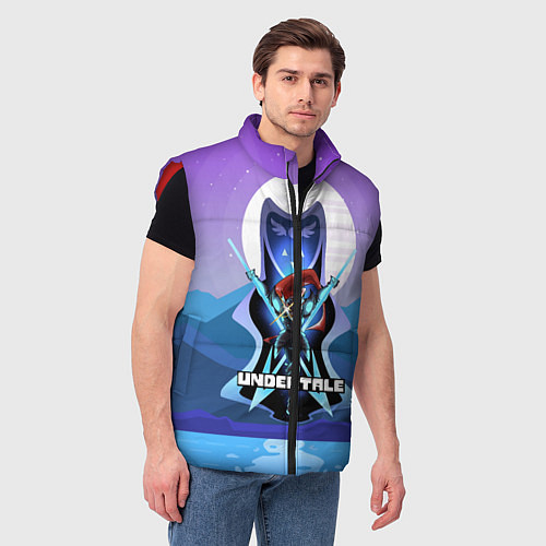 Мужской жилет Undertale / 3D-Красный – фото 3