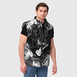 Мужской жилет The Beatles, цвет: 3D-светло-серый — фото 2