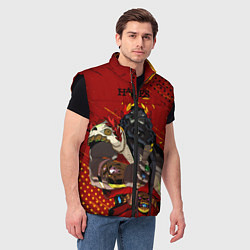 Мужской жилет Hades - Аид, цвет: 3D-черный — фото 2