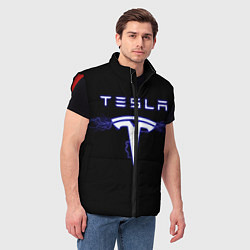 Мужской жилет TESLA, цвет: 3D-красный — фото 2